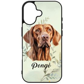 Névvel kérhető - Magyar vizsla portré mintás iPhone tok
