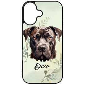 Névvel kérhető - Cane Corso portré mintás iPhone tok