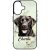 Névvel kérhető - Fekete Labrador Retriever portré mintás iPhone tok