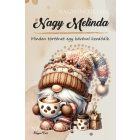 Személyre szabható - Cappucino kávés manó mintás füzet