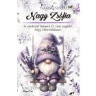 Személyre szabható - Hintázó Levendulás manó mintás füzet