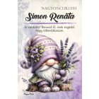 Személyre szabható - Édes Levendulás manó mintás füzet