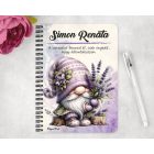 Személyre szabható - Édes Levendulás manó mintás füzet