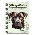 Személyre szabható - Cane Corso portré mintás füzet