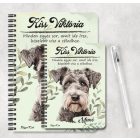 Személyre szabható - Pumi portré mintás füzet