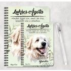 Személyre szabható - Tátrai juhászkutya portré mintás füzet