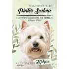 Személyre szabható - Westie portré mintás füzet