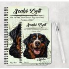 Személyre szabható - Berni pásztor portré mintás füzet