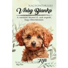 Személyre szabható - Kis barna uszkár portré mintás füzet