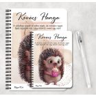 Személyre szabható - Sütis sünike mintás füzet