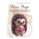 Személyre szabható - Sütis sünike mintás füzet