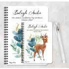 Személyre szabható - Tündéri Őzike mintás füzet