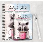 Személyre szabható - Mosómaci mintás füzet