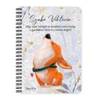 Személyre szabható - Cuki corgi kutyus mintás füzet