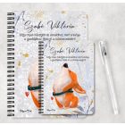 Személyre szabható - Cuki corgi kutyus mintás füzet