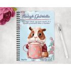 Személyre szabható - Kakaós tengerimalac mintás füzet