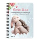 Személyre szabható - Nyuszi és Süni mintás füzet