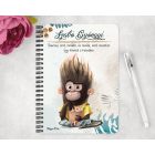 Személyre szabható - Kávés Maki  mintás füzet