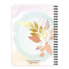 Személyre szabható - Cuki kalapos bagoly mintás füzet