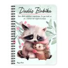 Személyre szabható - A legcukibb mosómaci és sünike mintás füzet