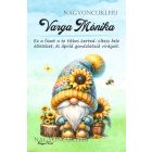 Személyre szabható - Ülő napraforgós manó mintás füzet