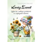 Személyre szabható - Locsolós napraforgós manó lány mintás füzet