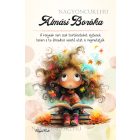 Személyre szabható - Álmodó őszi Könyvmoly lány mintás füzet