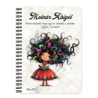 Személyre szabható - Kedvenc könyv hercegnő mintás füzet