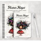 Személyre szabható - Kedvenc könyv hercegnő mintás füzet