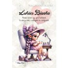 Személyre szabható - Cuki lila Körmös manólány mintás füzet