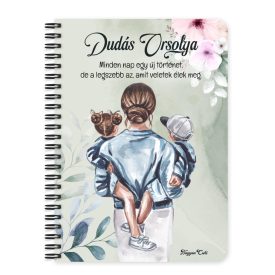 Személyre szabható - Anya és a Gyerekek mintás füzet