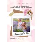 Saját fotós személyre szabható - Kedves virágos mintás füzet