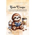 Személyre szabható - Kávés lajhár és egy jó regény mintás füzet