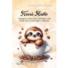 Személyre szabható - Mosolygós Kávés lajhár mintás füzet