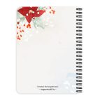 Személyre szabható - Karácsonyi Teddy maci - együtt (tábla) mintás füzet