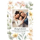 Saját fotós, személyre szabható - Virágoskert mintás füzet