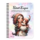 Személyre szabható - Cuki Anya manó és Lánykája mintás füzet