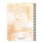 Személyre szabható - Cuki lajhár Apa és két gyereke mintás füzet