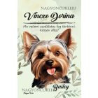 Személyre szabható - Yorkshire terrier portré mintás A6-os füzet