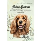 Személyre szabható - Cser Amerikai cocker spániel portré mintás A6-os füzet