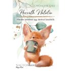 Személyre szabható - Fox Coffee mintás A6-os füzet