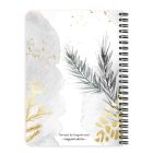 Személyre szabható - Kávézós cicus mintás A6-os füzet