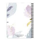 Személyre szabható - Tündéri lila elefánt mintás A6-os füzet