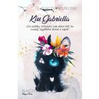 Személyre szabható - Tündéri fekete cicus mintás A6-os füzet