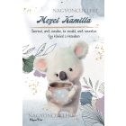 Személyre szabható - Kakaós Koala mintás A6-os füzet