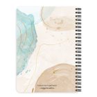 Személyre szabható - Cuki Kávézós zsiráf mintás A6-os füzet