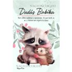 Személyre szabható - A legcukibb mosómaci és sünike mintás A6-os füzet