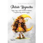 Személyre szabható - Hosszúhajú cuki Napraforgós tündérlány mintás A6-os füzet