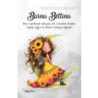 Személyre szabható - Lazulós Napraforgós tündérlány mintás A6-os füzet