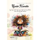 Személyre szabható - Olvasó őszi Könyvmoly lány mintás A6-os füzet